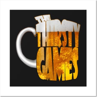 The Thirsty Games Logo Posters and Art